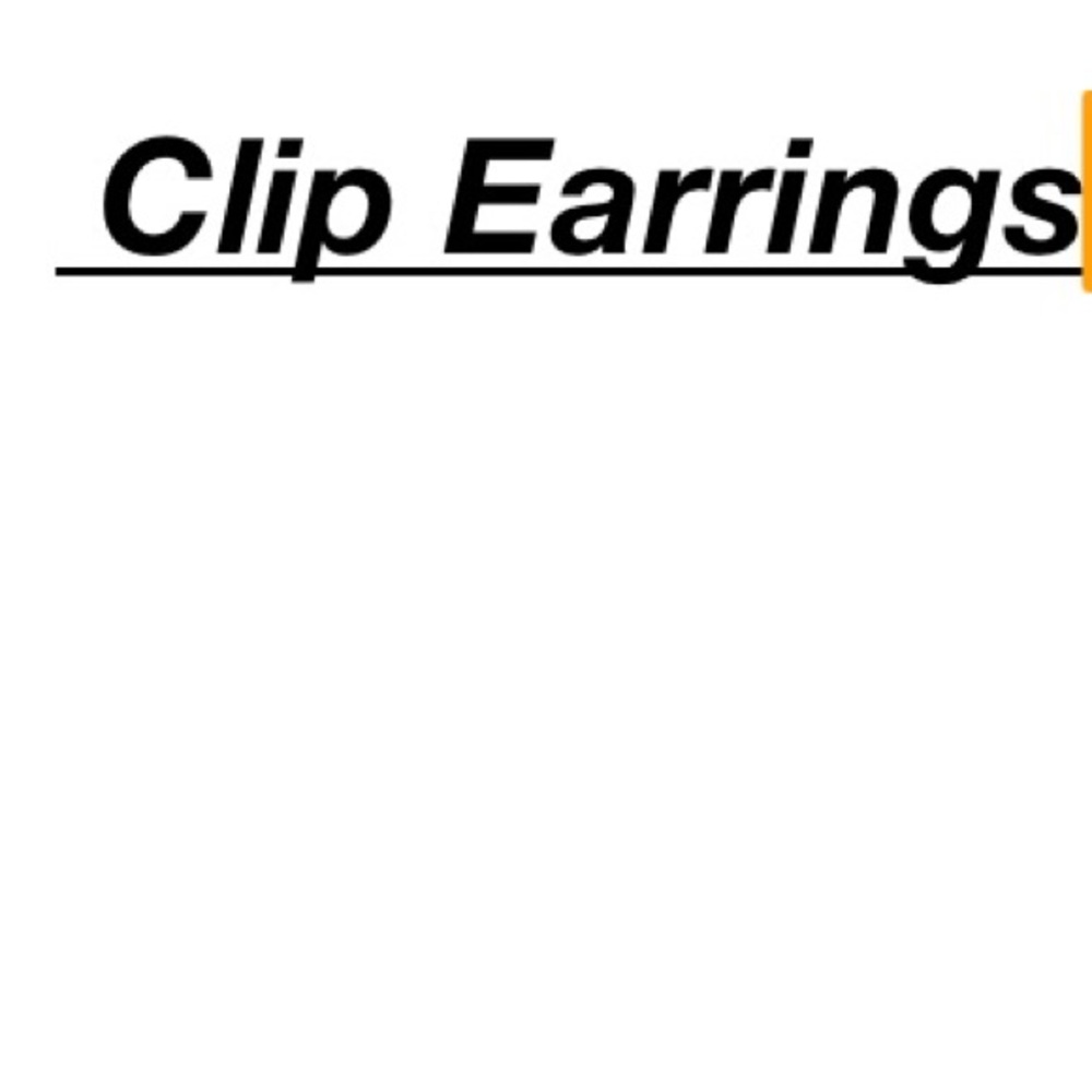 Elegant Clip Earrings